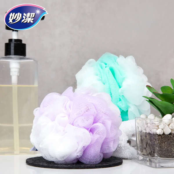 ใยอาบน้ำ อุปกรณ์สำหรับอาบน้ำ Miaojie bath bomb bath flower ball bubble bath ไม่กระจาย bath flower bath flower soft bath สิ่งประดิษฐ์อาบน้ําน่ารัก