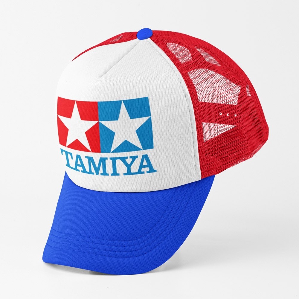 Tamiya Trucker Cap Topi Snapback สายรัดปรับได ้ ZOYO