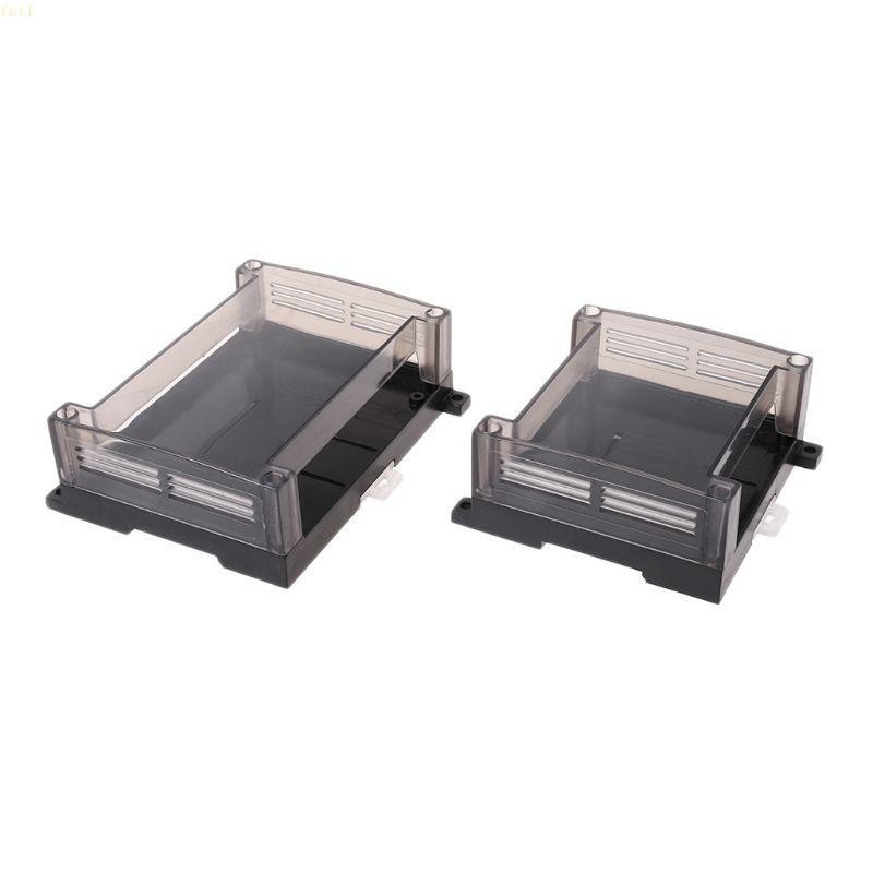 Feti Industrial Control Box Enclosure Case Din Rail Project อิเล ็ กทรอนิกส ์ DIY PCB Shell