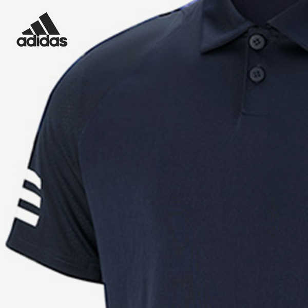 เสื้อยืด adidas เสื้อยืด oversize Adidas/Adidas อย่างเป็นทางการของแท้ฤดูร้อนผู้ชายแฟชั่นกีฬาสันทนาการฟิตเนสเสื้อโปโล H34701