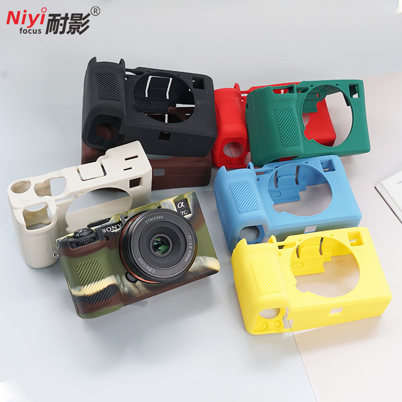 เคส TPU แบบนุ่มสําหรับ Sony A7C2 A7M4 ZV1F ZVE10 กล้อง Mirrorless ป้องกัน Sony A7CR ZV-1 ปลอกซิลิโคน