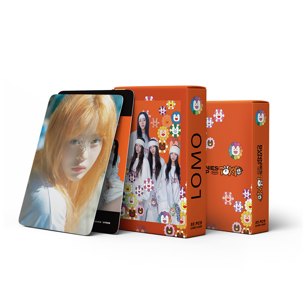 55 ชิ้น NJ Photocards Bubble Gum การ์ด Lomo หวาน Kpop โปสการ์ดพร้อมสต็อก SX