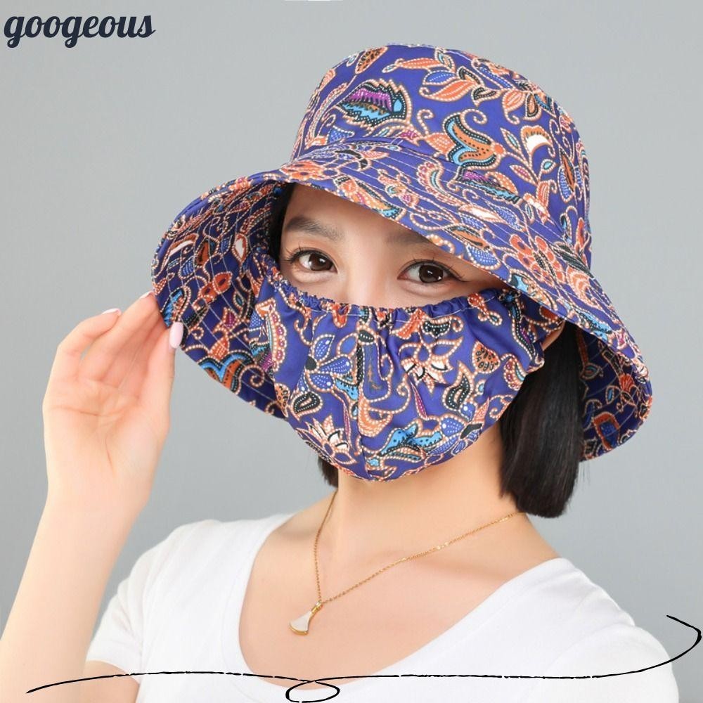 Googeous Agricultural Work Hat, Dust Hat Protect Neck Anti-uv Tea Picking Cap, Flower Bucket Hat With Sunscreen Hat Outdoor