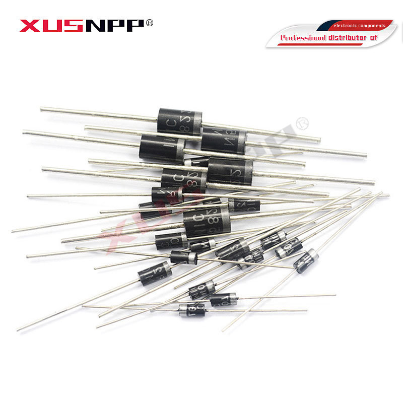 100PCS Rectifier Diode 1N5817 1N5819 1N5399 1N4937 1N4004 1N4001 1N4007 UF4007 HER107 FR207 FR157 FR