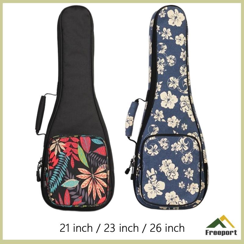 [Szgqmyyx1] Ukelele Carry Bag, กระเป๋าสะพายบุนวมหนา 10 มม., กระเป๋า Ukelele Concert Gig,