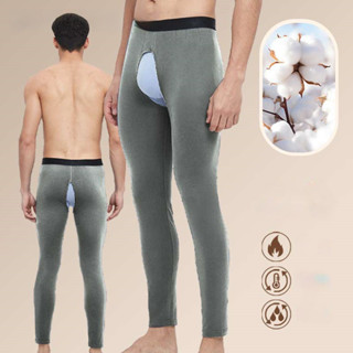 ชุดจั๊มสูท เปิดเป้ากางเกงกางเกงอบอุ่นบาง เลกกิ้ง วัยกลางคนผู…