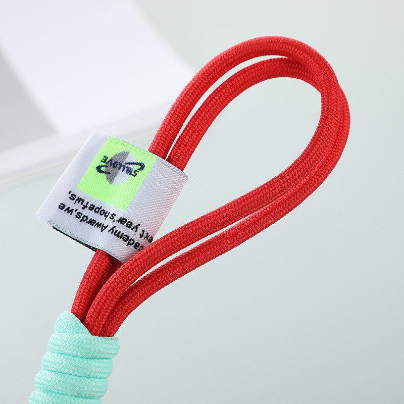 แฟชั่นถักเชือกเส้นเล็กพวงกุญแจ Unisex Anti-lost สายรัดข้อมือ Paracord Key แหวนสําหรับเคสโทรศัพท์แขวนกระเป๋า U Disk ขวด Pendnats ราคา ถูกที่สุด ดีลบีเคเค แกลเลอรีภาพที่ 6