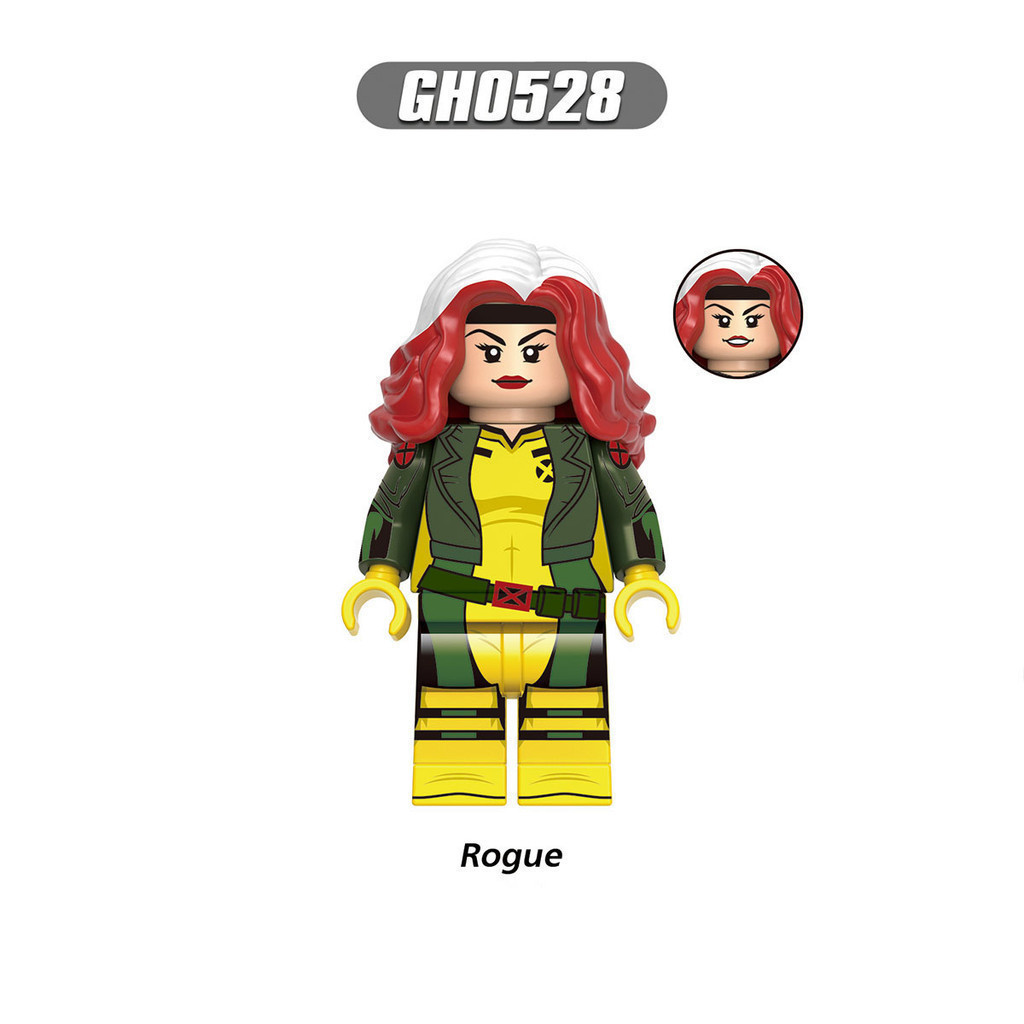 เด็กประกอบอาคารบล็อกซูเปอร์ฮีโร่เหล็ก Wolfminifigures ของเล่นเด็กรุ่น DOLL