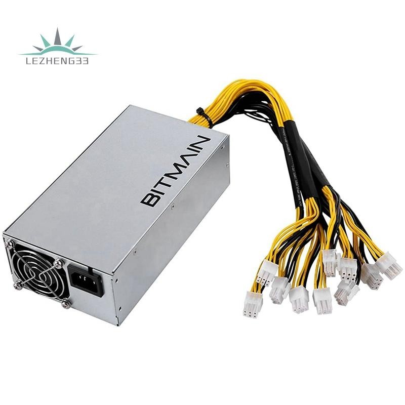 【lezheng33】Minerfixes Apw7 1800W PSU Bitmain Mining Power Supply สําหรับ Bitmain Antminer S9/L3+/A6/