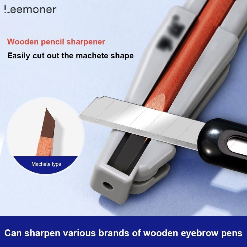 【Lemon】กบเหลาดินสอเขียนคิ้ว แบบแมนนวล เครื่องมือเหลาปลายปากกาเขียนคิ้ว เครื่องมือแต่งหน้า -LN
