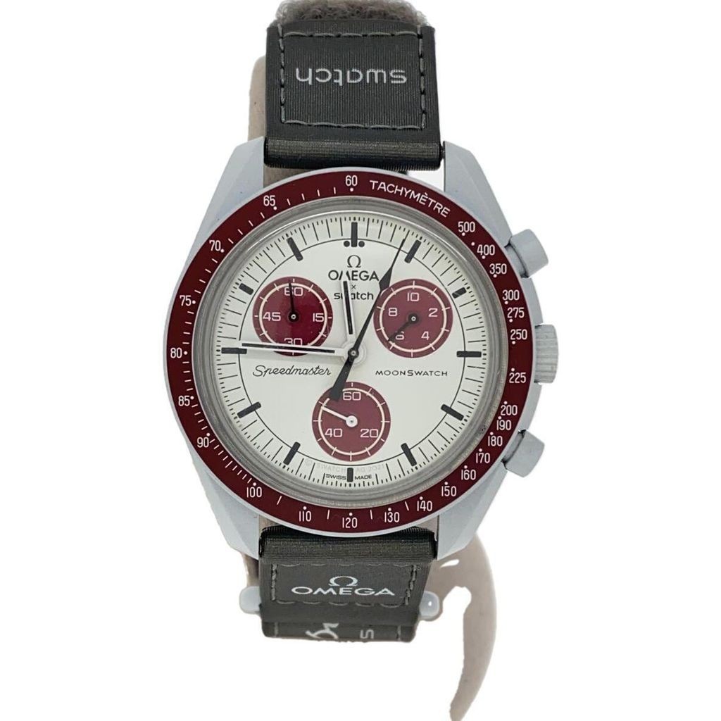 OMEGA Wrist Watch Swatch Speedmaster Men's Quartz Direct from Japan Secondhand