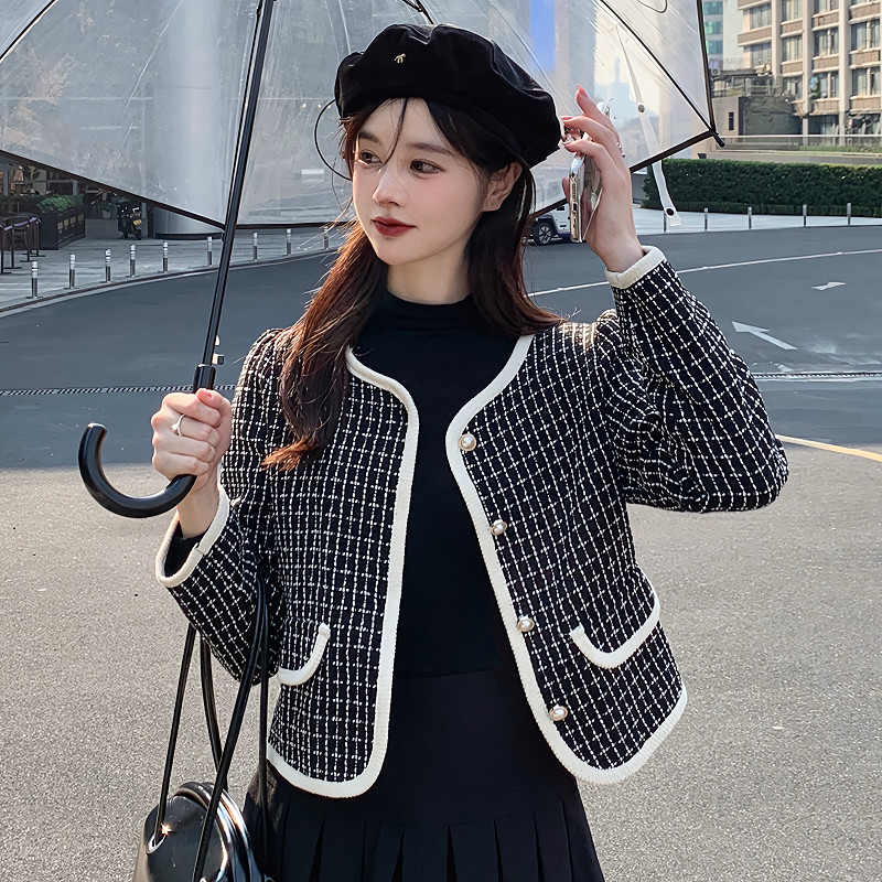 SuySuy พร้อมส่ง เสื้อคลุม ไซส์S-7XL แขนยาวผ้าทวิต สำหรับผู้หญิง เข้ากับทุกการแต่งกาย แมตช์ได้ง่าย สไตล์ลำลอง