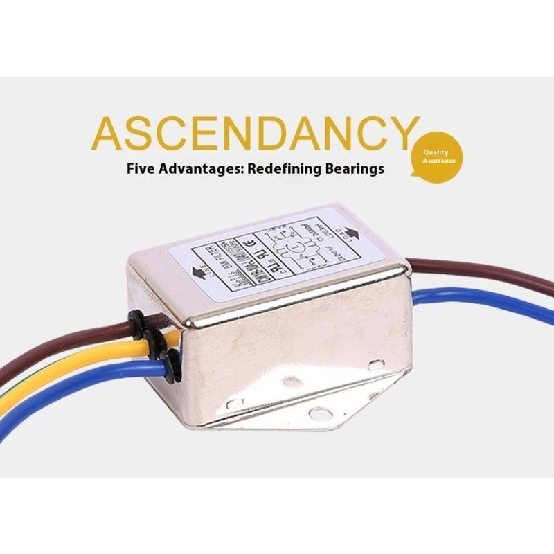 Emi Power Filter 3A6A10A เครื ่ องฟอกอากาศ DC24V DC CW1B-10A-L กรอง DC12V