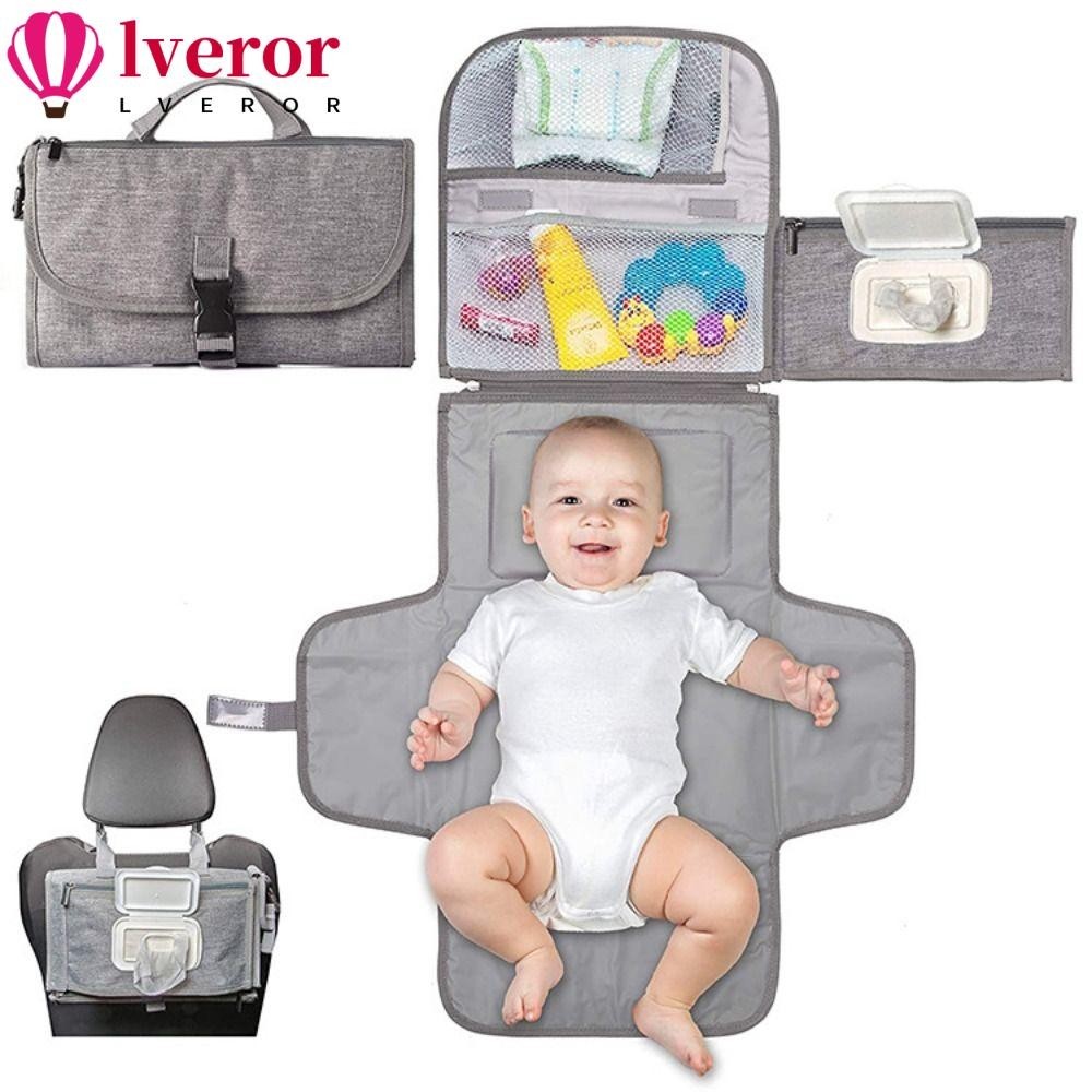 Lveror แผ่นรองเปลี่ยนผ้าอ้อม Baby Essentials สําหรับกระเป๋าผ้าอ้อมเด็ก