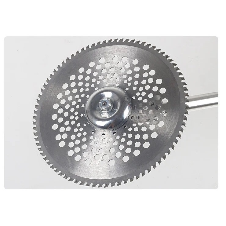 ใบมีดตัดหญ้า 10นิ้ว 40ฟัน มีเล็บ ใบเลื่อยวงเดือน ตัดหญ้า ใหญ่ ติดคมเล็บ แข็งแรง ทนทาน ราคาถูก - รูปที่ 2