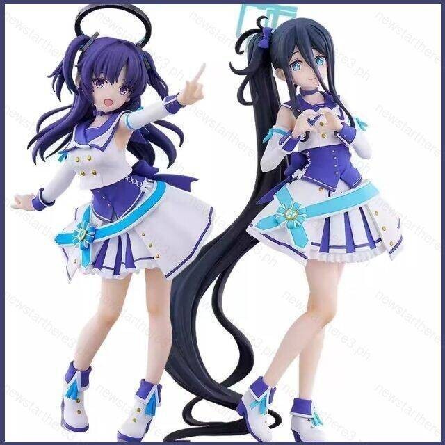 Ye Blue Archive Action Figure Yuuka Hayase และ Tendou Aris ตุ๊กตาสําหรับของขวัญเด็กคอลเลกชันเครื่องป