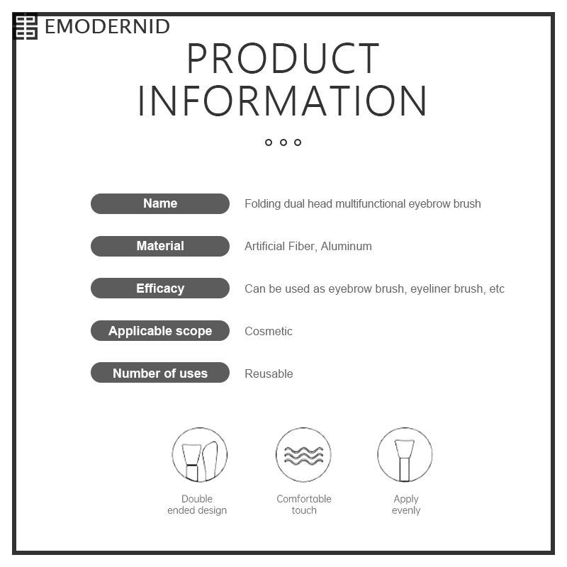 แปรงปัดขนตา มาสคาร่า พับได้ หวีคิ้ว เครื่องมือความงาม ขายดี - รูปที่ 7