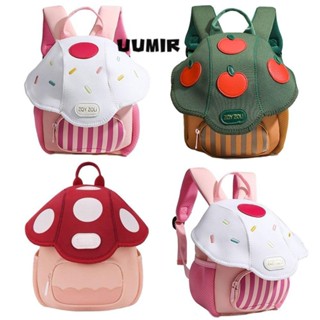 UUMIR  กระเป๋าเด็ก,ปู่กระเป๋านักเรียนอนุบาลน่ารักเห็ดกระเป๋า…