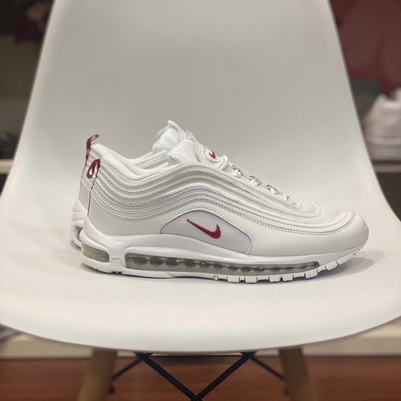 รองเท้าผ้าใบ Nike Air Max 97 สีขาว แดง