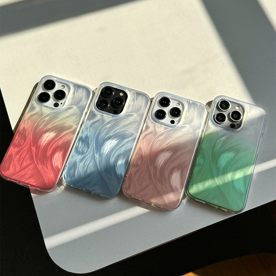 Vivo V30E V30 V29E V29 V25E V25 V27E V27 PRO V40 V23 V20 X70 5G ปลอกไล่ระดับสีเคสโทรศัพท์ฝาครอบ