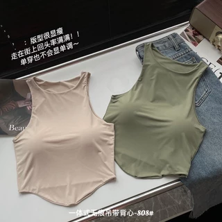 #106 สปอร์ตบรา เสื้อกล้าม สายเดี่ยว บราสายเดี่ยวแบบสวม
