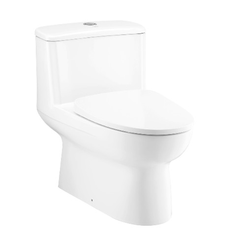 Deluxy Official Shop C105407 ขาว โถส้วมวาเลนโต 3/4.5L