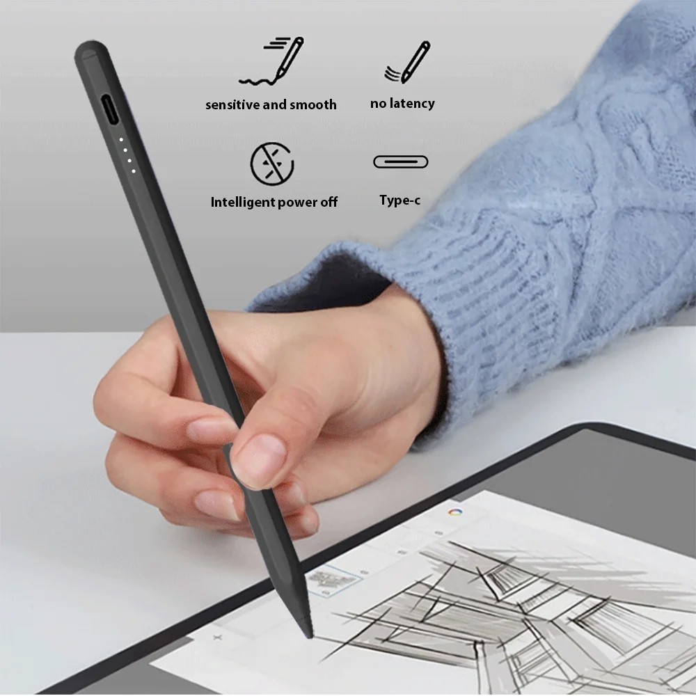 SAMSUNG ปากกาสไตลัสแบบชาร์จไฟได้สําหรับsamsung Galaxy Tab A9 A 9 Plus s8 S7 FE 12.4 S9 + FE Plus 8 A