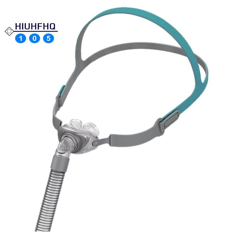Hiuhfhq106for -P2 Nasal Pillow Case W Headgear SML Cushions Sleep Helper สําหรับนอนกรน