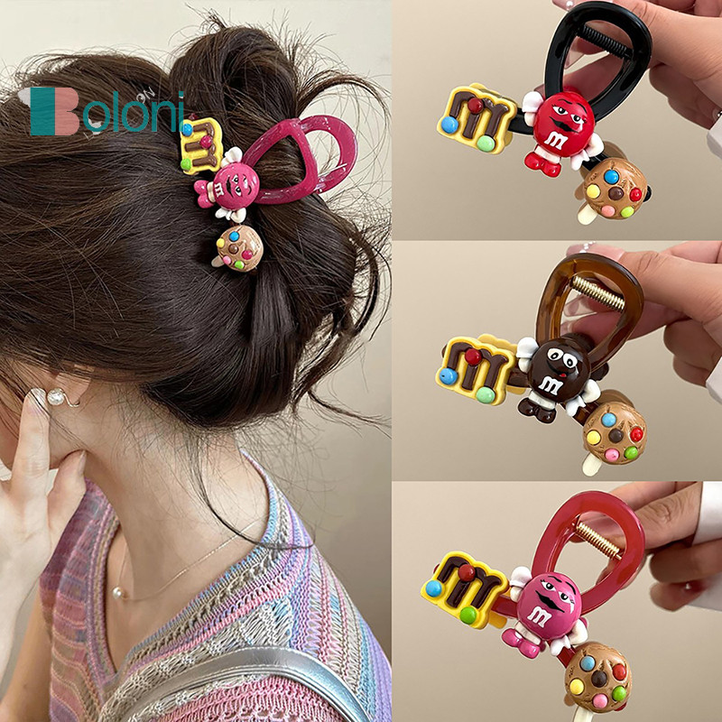 [Boloni] ผู้หญิง Claw คลิปอะคริลิคผม Claws Hairpins สาว Shark คลิป Headwear แฟชั่นเกาหลีอุปกรณ์เสริมผมของขวัญใหม่