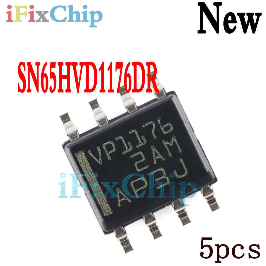 5 ชิ้นใหม่เอี่ยม SN65HVD1176DR VP1176 SOP-8