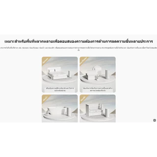 Xiaomi Smart Dehumidifier 22L เครื่องลดความชื้นอัจฉริยะ ถังน้ำ 4.5L โหมดกำจัดความชื้น 3 รูปแบบ