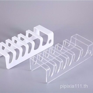 ที่วางโทรศัพท์ ชาร์จหลายช่อง อะคริลิคใส ชาร์จโทรศัพท์หลายช่อ…