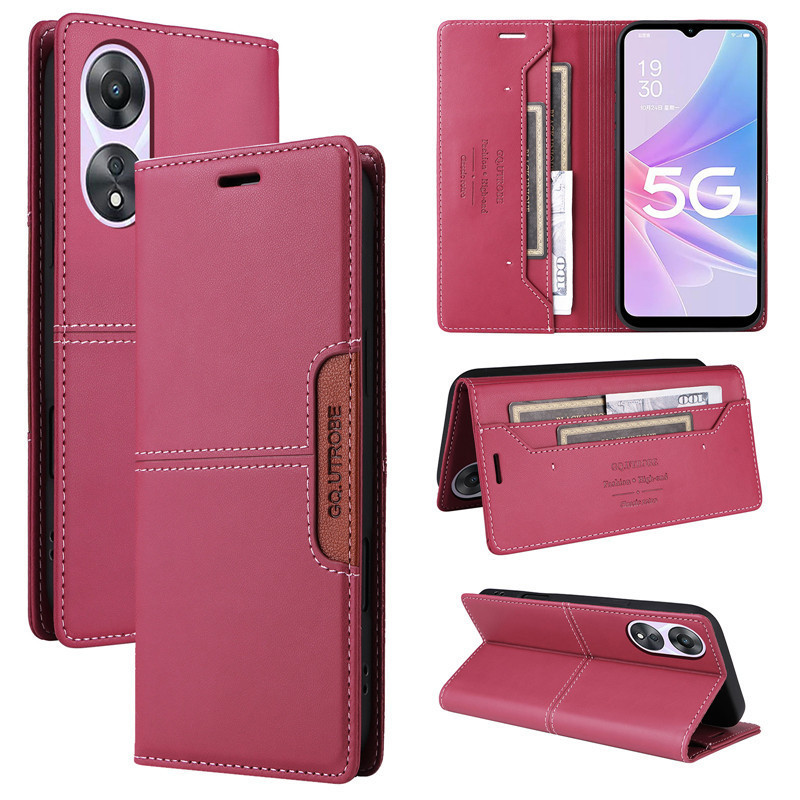 สําหรับoppo A3 Pro A3X A38 A18 A94 A93 A54 A74 A93S A79 A78 A58 A55 A54 A16 A56 A53 A53S A32 A33 A40 A40 A40 A40M A12 ฝาครอบโทรศัพท์แม่เหล็ก