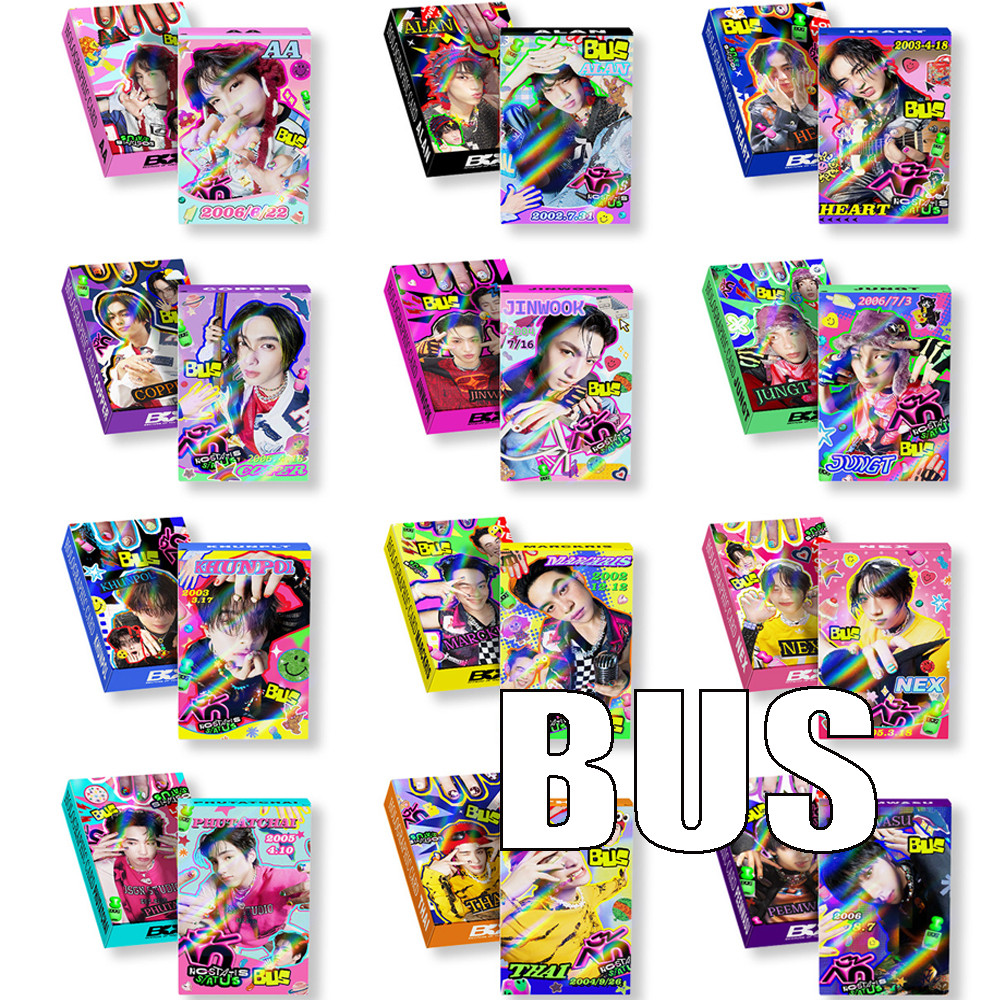 การ์ด BUS เพราะเธอ I Shine No-Status Status AA PEEMWASU THAI NEX การ์ด LOMO คนเดียว