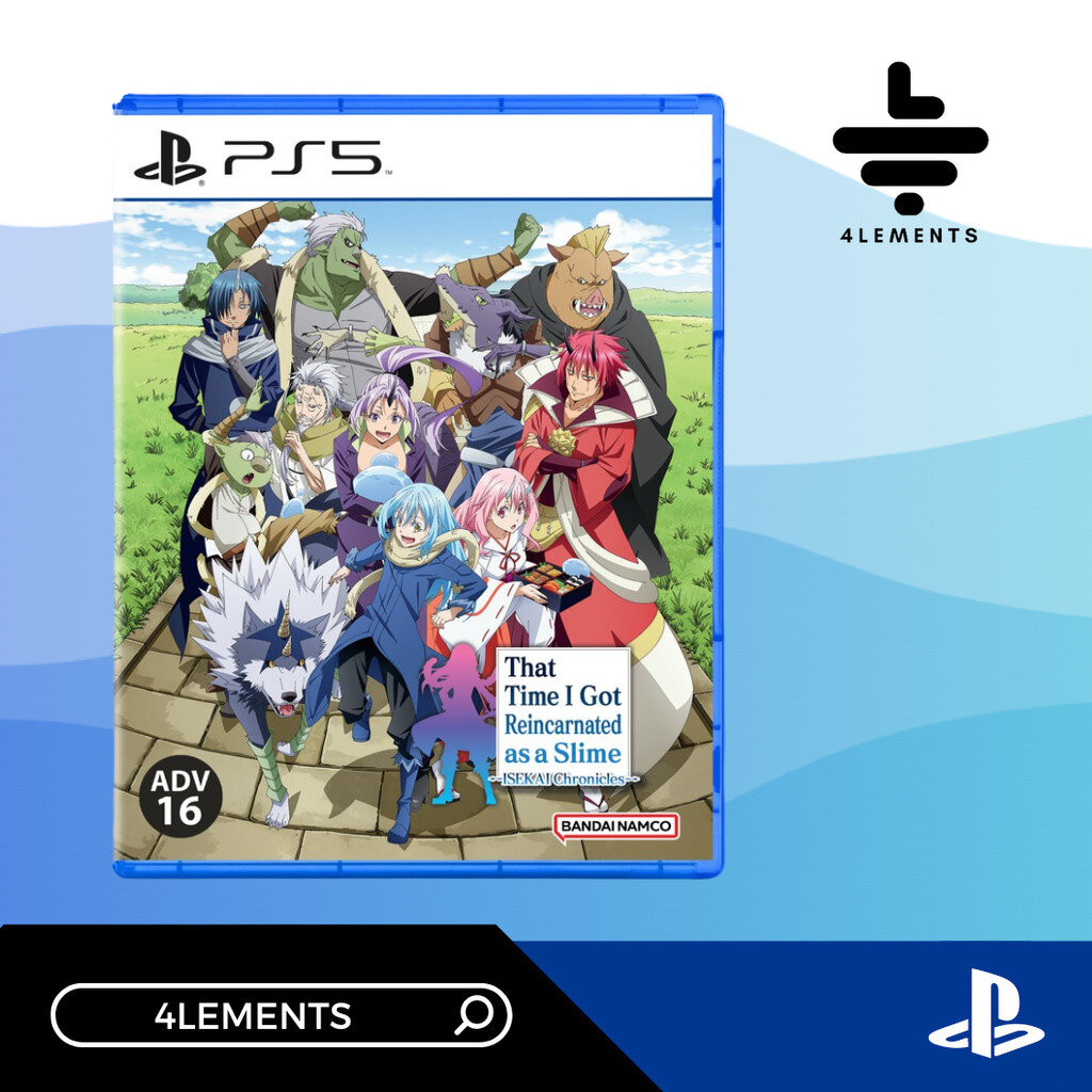 (พร้อมส่ง) PS5 THAT TIME I GOT REINCARNATED AS A SLIME ISEKAI CHRONICLES (GAME) (ENG)