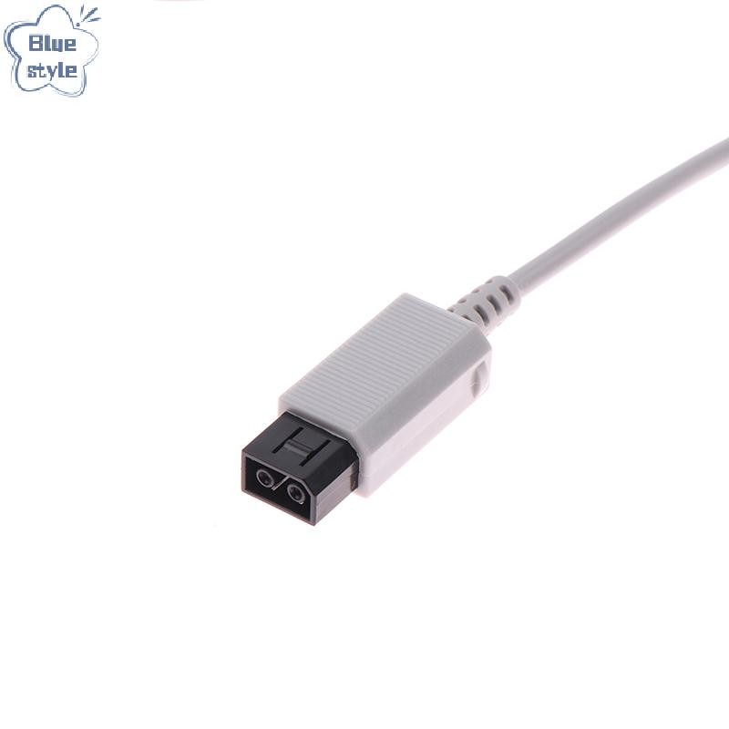 Bluestyle 1 ชิ้น 2 เมตรเหมาะสําหรับ WII สําหรับ WII U โฮสต์ PD สายไฟสายชาร์จสายไฟอุปกรณ์ซ่อมใหม่