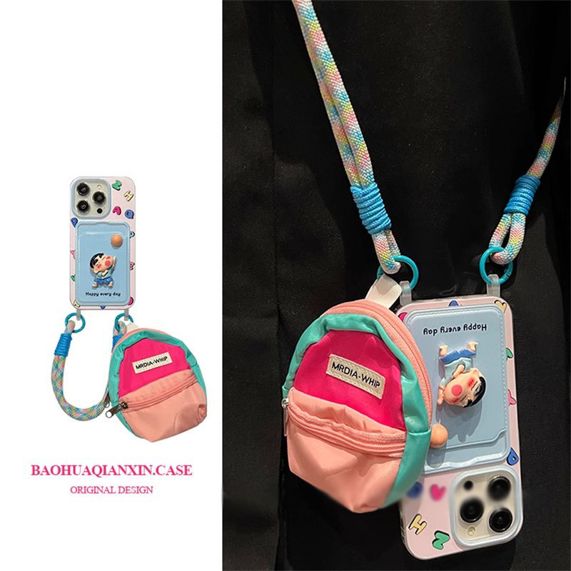 เคสโทรศัพท์ KB204 สำหรับ Samsung S25 ULTRA S24FE S S20 S21FE S23PLU A55 A54 A35 A25 A24 A16 A15 A13 A12 A04E A06 พร้อมเชือกคล้อง ป้องกันการตก แฟชั่นเรียบง่าย การ์ตูน น่ารัก เคสป้องกันโทรศัพท์