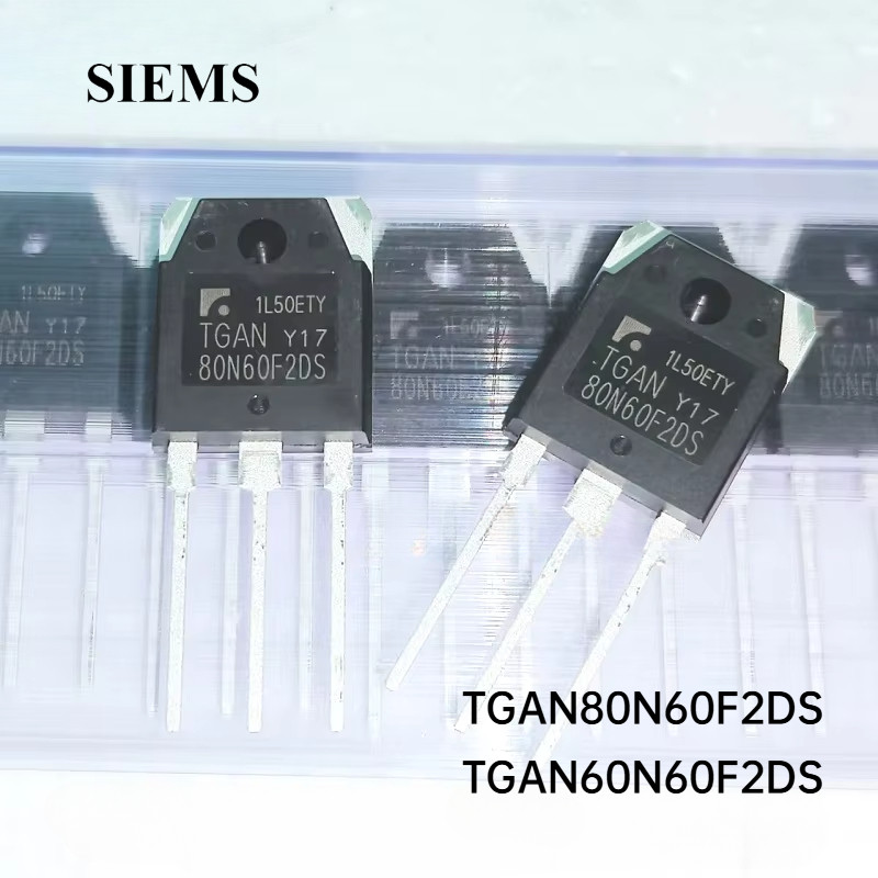 Original High-Power IGBT ทรานซิสเตอร์ TGAN80N60F2DS TGAN60N60F2DS 80A/60A 600V TO-3P สําหรับเครื่องเ