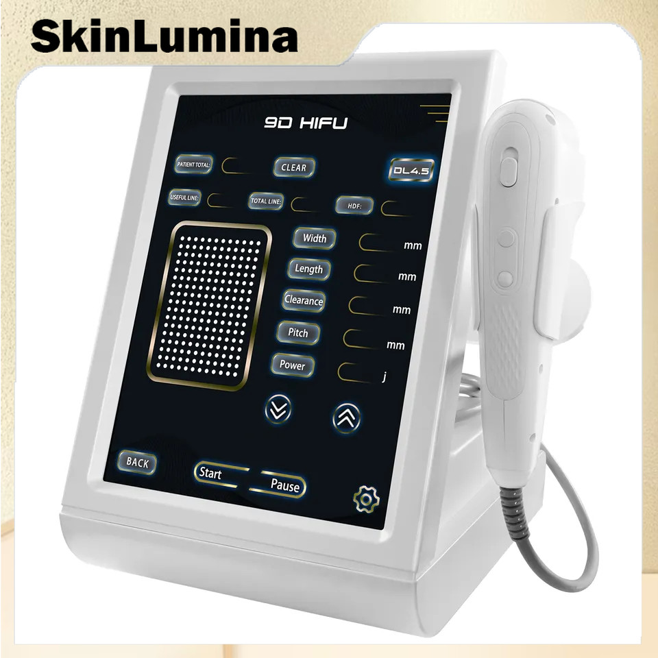 Hifu 9d Hifu 7d Hifu Mmfu เครื่องกําจัดริ้วรอย