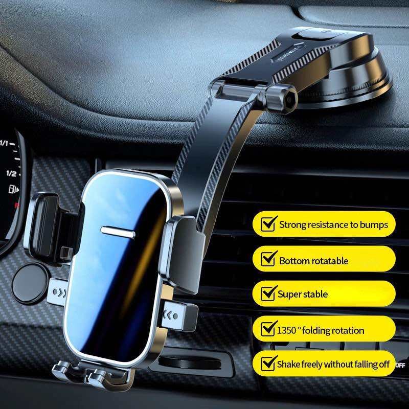 ส่งจากไทย ที่วางโทรศัพท์ในรถยนต์ถ้วยดูดแดชบอร์ดที่วางโทรศัพท์ในรถยนต์ขาตั้งพอดีกับโทรศัพท์มือถือขนาด 4.7-7.2 นิ้ว