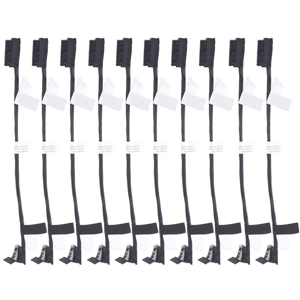 10 ชิ้นเปลี่ยนแบตเตอรี่สําหรับ Dell Latitude E7480 E7490 07XC87 DC02002NI00