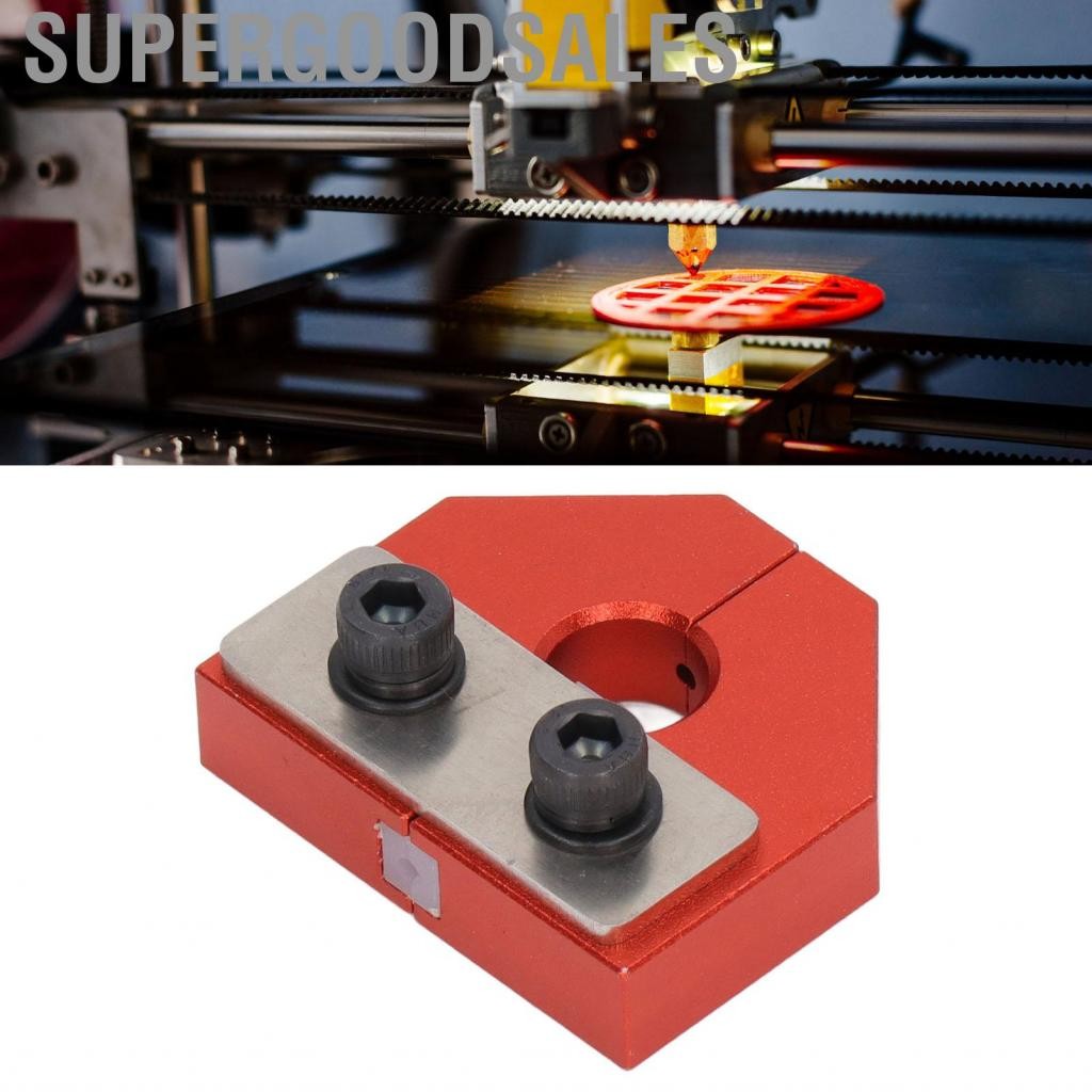 Supergoodsales 1.75 มม. FILAMENT INCENTER SENSORED ALUMINUM โลหะผสมสำหรับเครื่องพิมพ์ 3D (สีแดง)