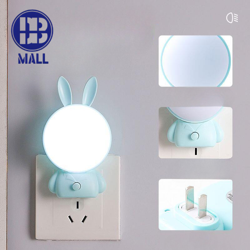 ไฟกลางคืนLED ไฟข้างเตียง ใช้กลางคืน ปรับแสงได้ 2 สี โคมไฟ LED โคมไฟหัวนอน