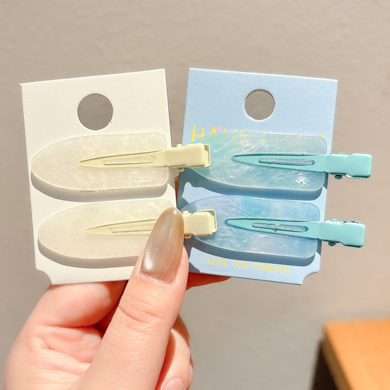 กิ๊บติดผมปากเป็ดไร้ร่องรอยที่สวยงามสําหรับผู้หญิง - รูปที่ 5