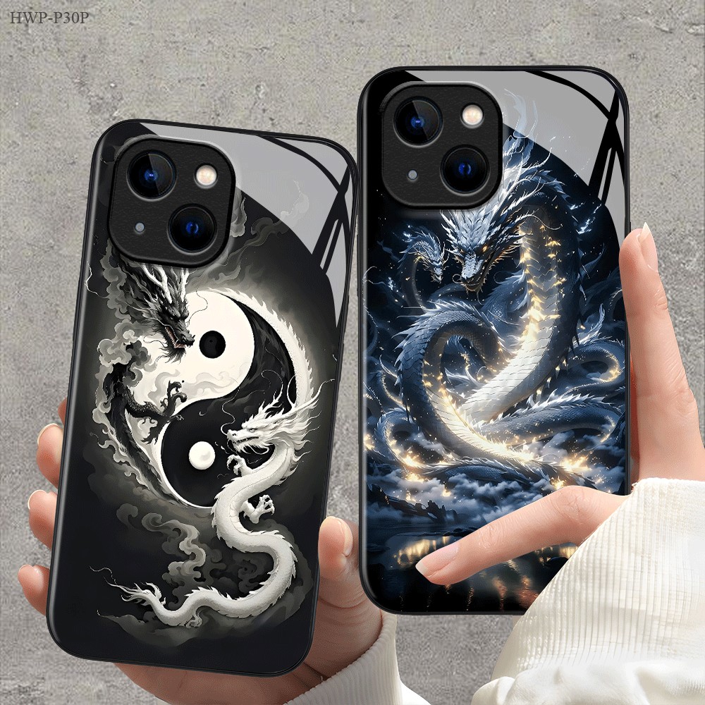 Huawei Y9 P30 P20 Honor X6B X7B X9B Pro Prime 2019 4G 5G เคสหัวเว่ย Glass Case