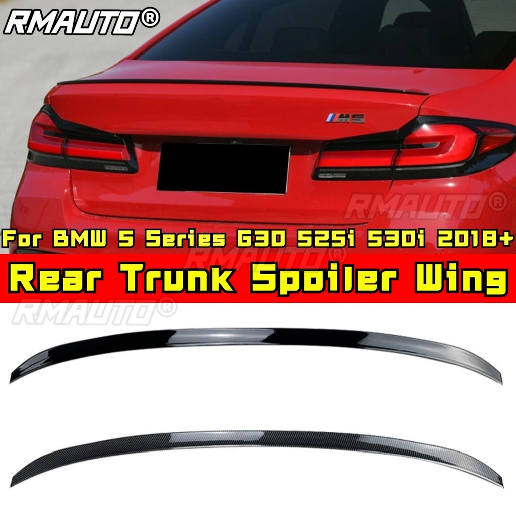 สําหรับ BMW 5 Series G30 525i 530i ด้านหลังปีกด้านหลังสปอยเลอร์สําหรับ BMW 5 Series G30 525i 530i 20