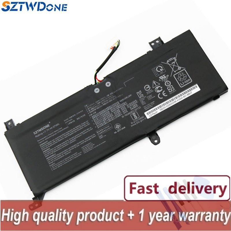 ✿Sztwdone แบตเตอรี่แล็ปท็อป c21n1818สำหรับ Asus VivoBook 14x412 x412da x412f x412fa x412fj v4000f V