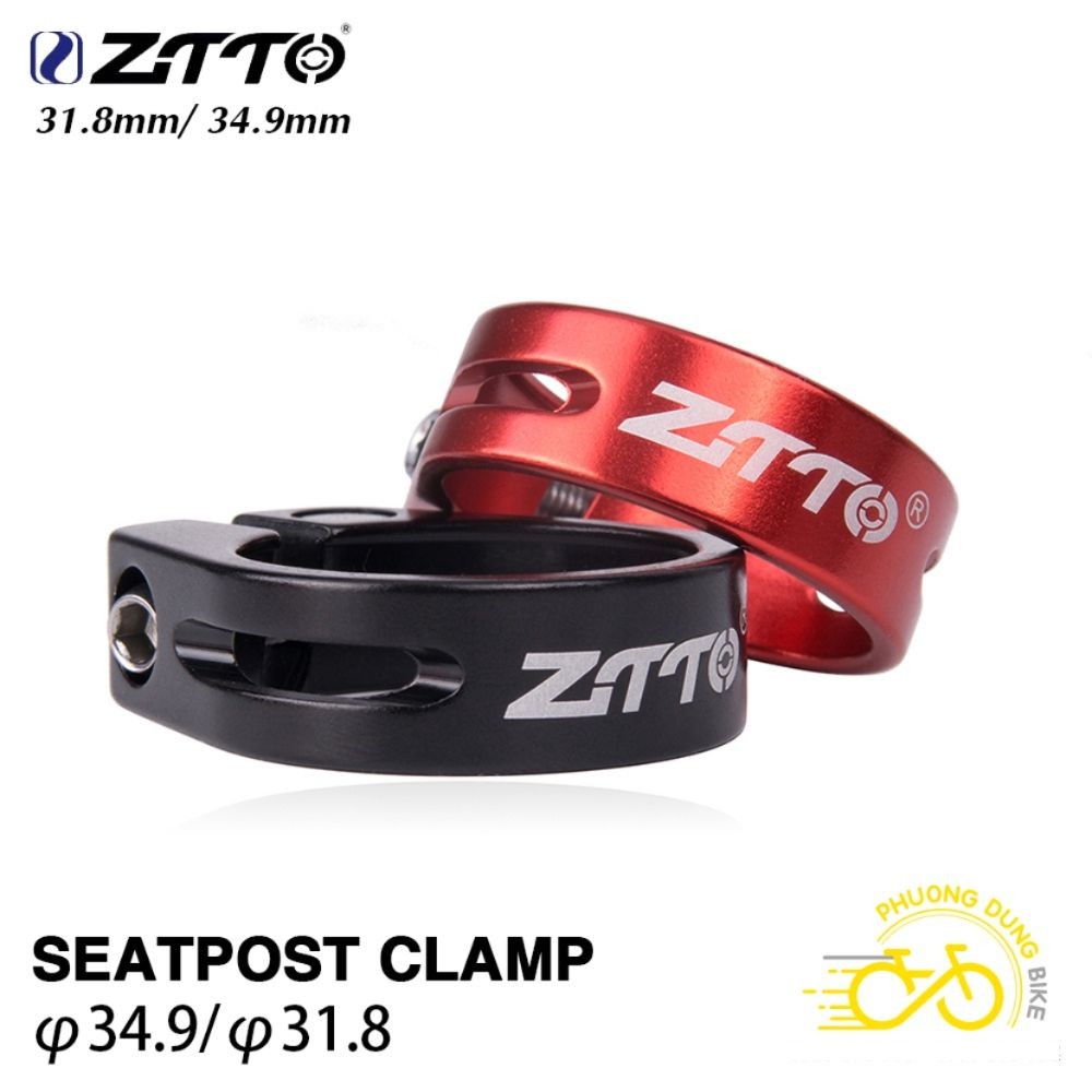ZiTTO ล็อคสลักเกลียวเบาะจักรยาน 28.6 มม. / 31.8 มม. / 34.9 มม.