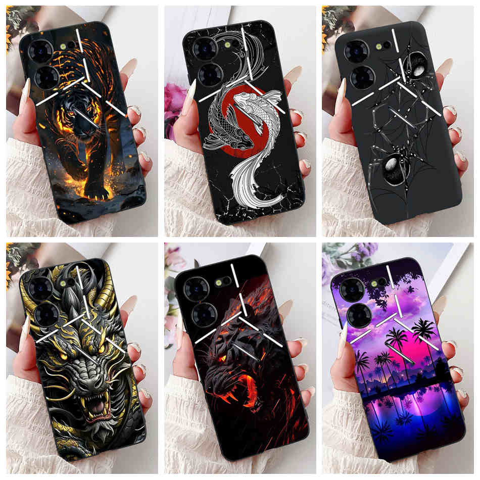 สําหรับ Tecno Pova 5 Pro Pova5 LH7n LH8n แฟชั่น Cool Dragon Spider รูปแบบปลอก Pova 5 5Pro 5G ซิลิโคนนุ่ม TPU เคสโทรศัพท์ ราคา ถูกที่สุด ดีลบีเคเค