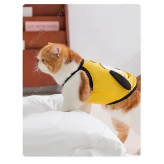 🇹🇭พร้อมส่ง🇹🇭 🔆🟡 เสื้อสายเดี่ยวแต่งดีเทลสุดน่ารัก for pet เสื้อผ้าสัตว์เลี้ยง สุนัข หมา แมว